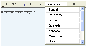 CKEditor with Indic IME
