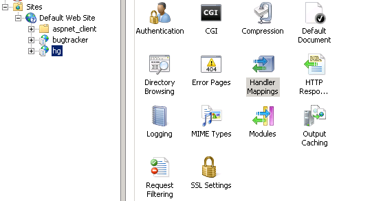 IIS Hanlder Mappings