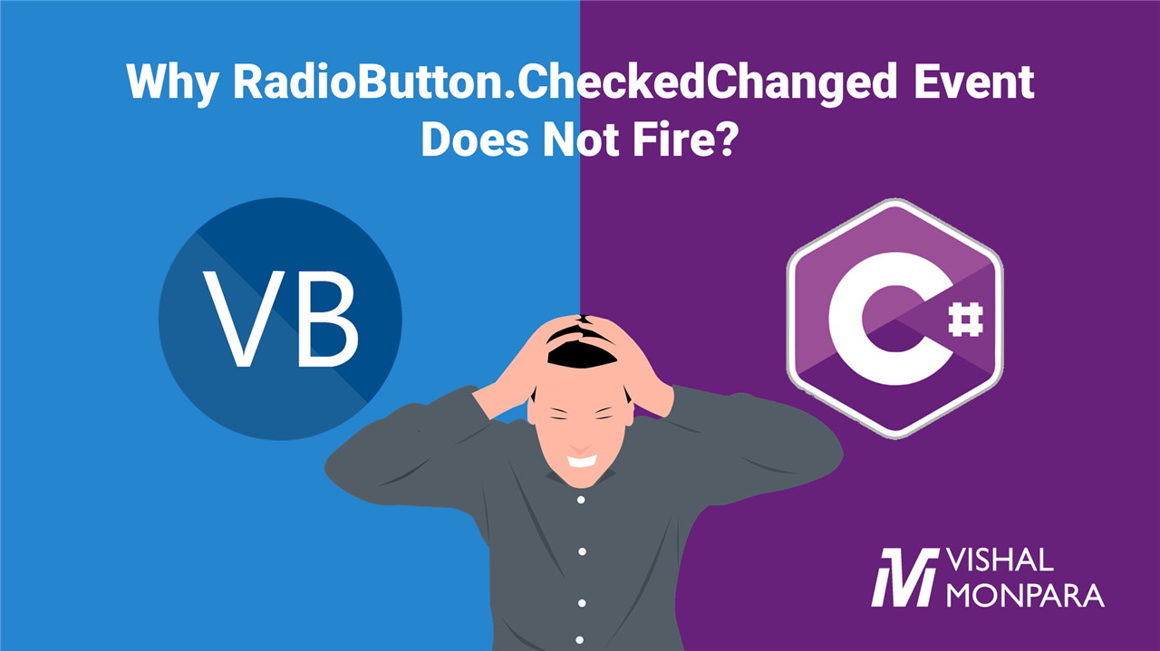 Radio Button CheckedChanged event not firing in C# but fires in VB .Net